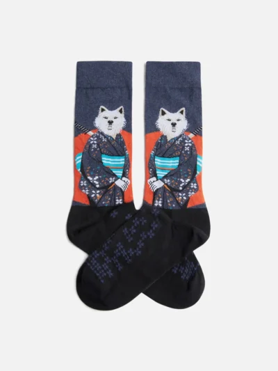 Samourai Socks Dark Blue